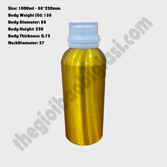 CHAI NHÔM 1000ML