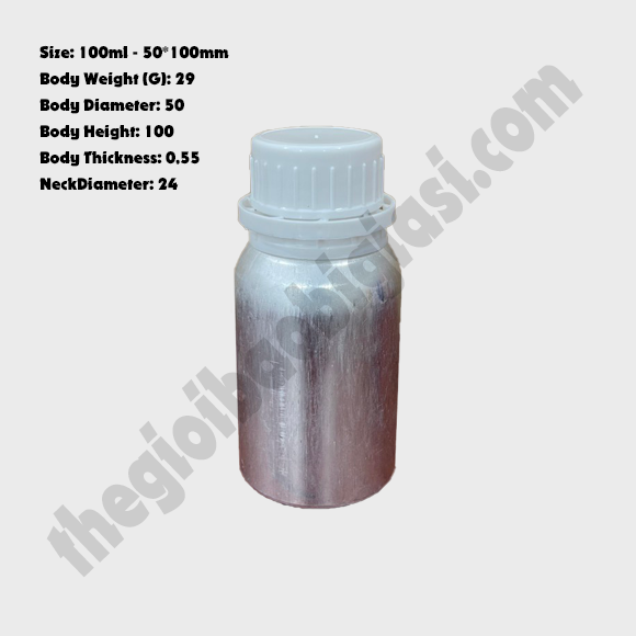 CHAI NHÔM 100ML