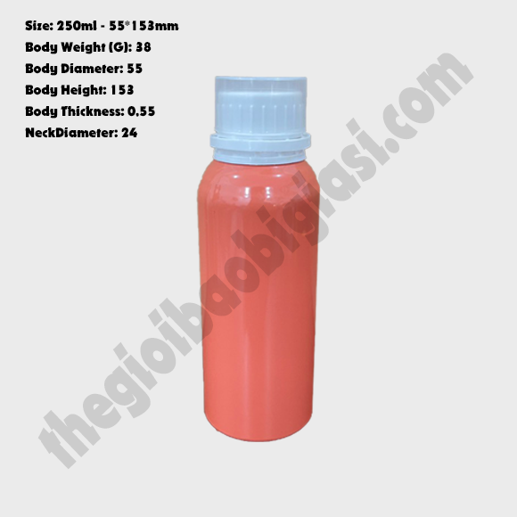 CHAI NHÔM 250ML