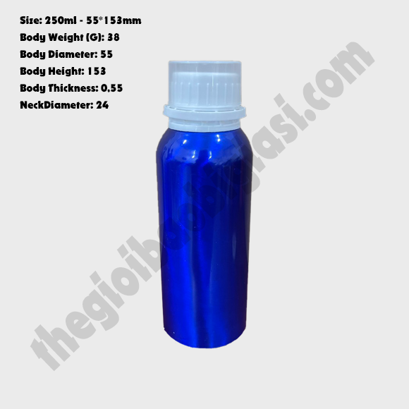 CHAI NHÔM 250ML