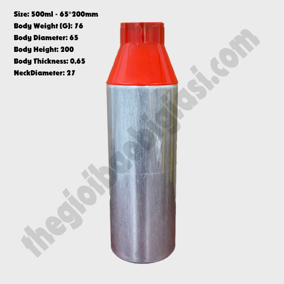 CHAI NHÔM 500ML